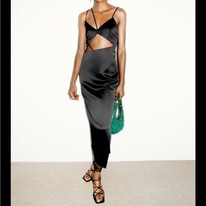 Zara Black Cutout Dress